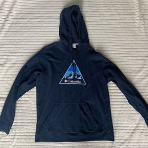 Navy Blue Columbia Sweatshirt Men’s